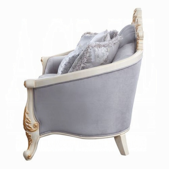 ACME Galelvith Loveseat W/4 Pillows - Bed & Sofa Hub