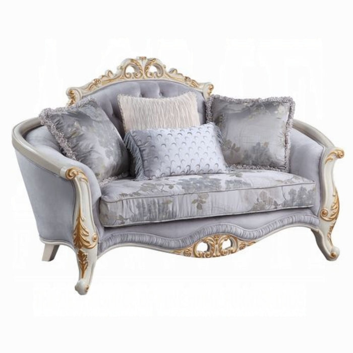 ACME Galelvith Loveseat W/4 Pillows - Bed & Sofa Hub