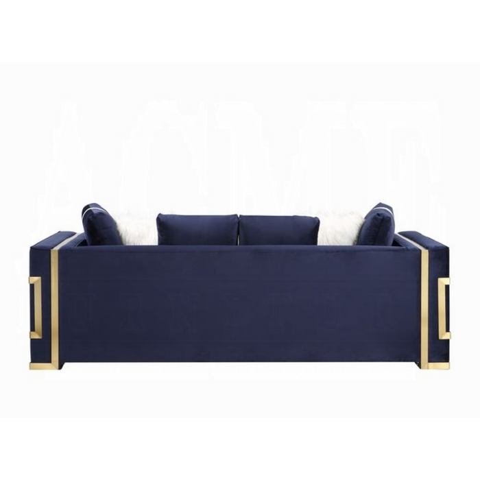 ACME Virrux Sofa W/6 Pillows - Bed & Sofa Hub