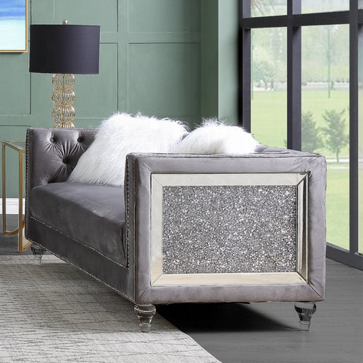 ACME Heibero II Loveseat W/2 Pillows - Bed & Sofa Hub