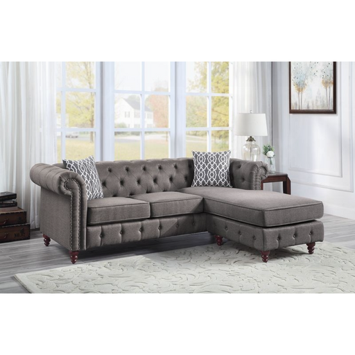 ACME Waldina Reversible Sectional Sofa - Bed & Sofa Hub
