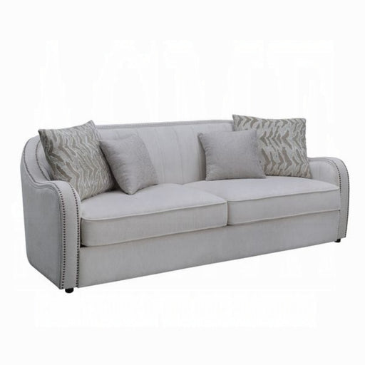 ACME Mahler Sofa W/4 Pillows - Bed & Sofa Hub