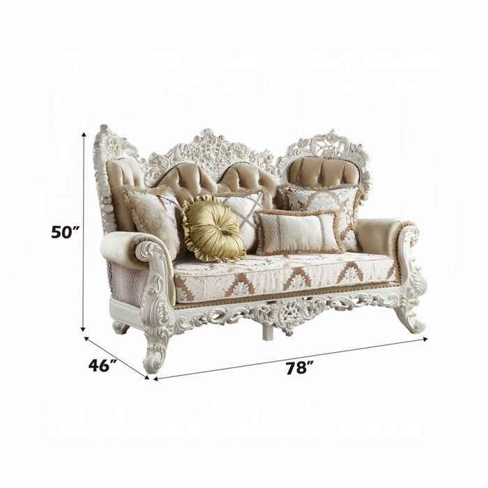 ACME Vanaheim Loveseat W/5 Pillows - Bed & Sofa Hub