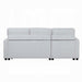 ACME Hiltons Sectional Sofa W/Sleeper & Storage - Bed & Sofa Hub