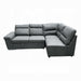 ACME Sagira Sectional Sofa W/Sleeper - Bed & Sofa Hub