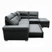 ACME Sagira Sectional Sofa W/Sleeper - Bed & Sofa Hub