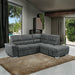 ACME Sagira Sectional Sofa W/Sleeper - Bed & Sofa Hub
