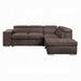 ACME Acoose Sectional Sofa W/Sleeper - Bed & Sofa Hub