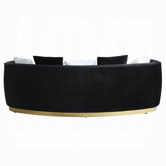 ACME Achelle Sofa W/5 Pillows - Bed & Sofa Hub