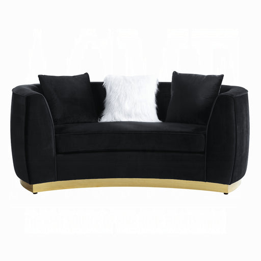 ACME Achelle Loveseat W/3 Pillows - Bed & Sofa Hub