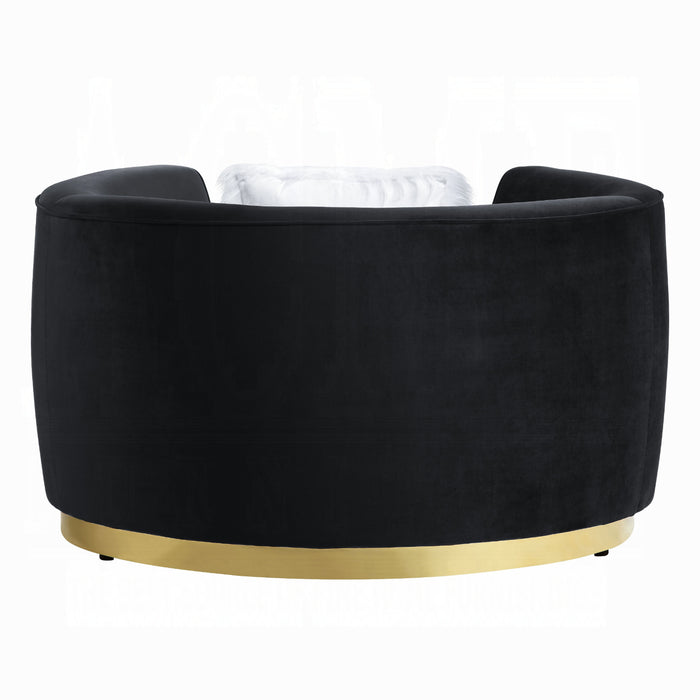 ACME Achelle Chair W/Pillow - Bed & Sofa Hub