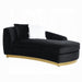 ACME Achelle Chaise W/2 Pillows - Bed & Sofa Hub