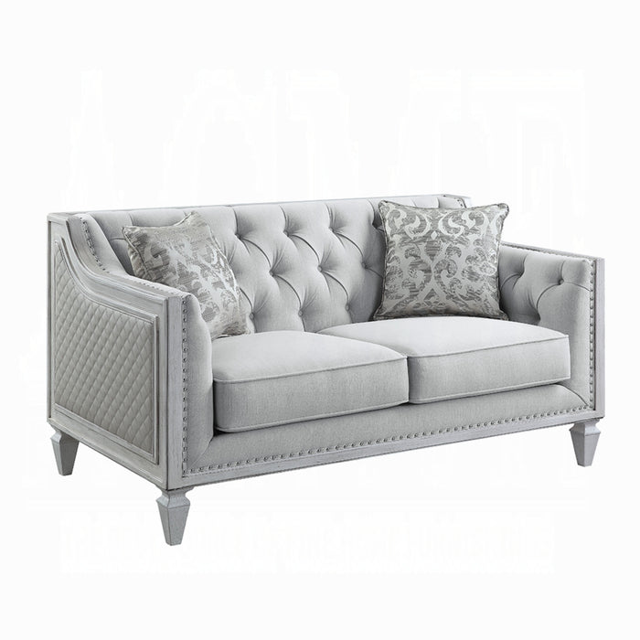 ACME Katia Loveseat W/2 Pillows - Bed & Sofa Hub