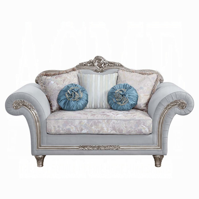 ACME Pelumi Loveseat W/5 Pillows - Bed & Sofa Hub