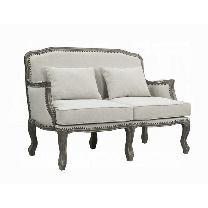 ACME Tania Loveseat W/2 Pillows - Bed & Sofa Hub