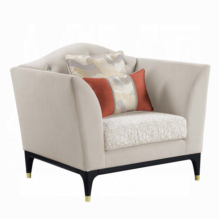ACME Tayden Chair W/2 Pillows - Bed & Sofa Hub