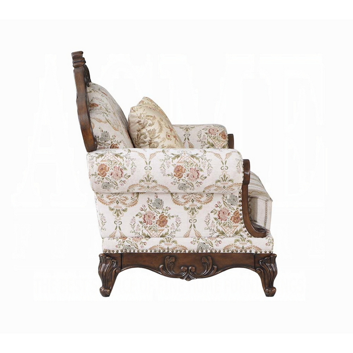 ACME Nayla Loveseat W/3 Pillows - Bed & Sofa Hub