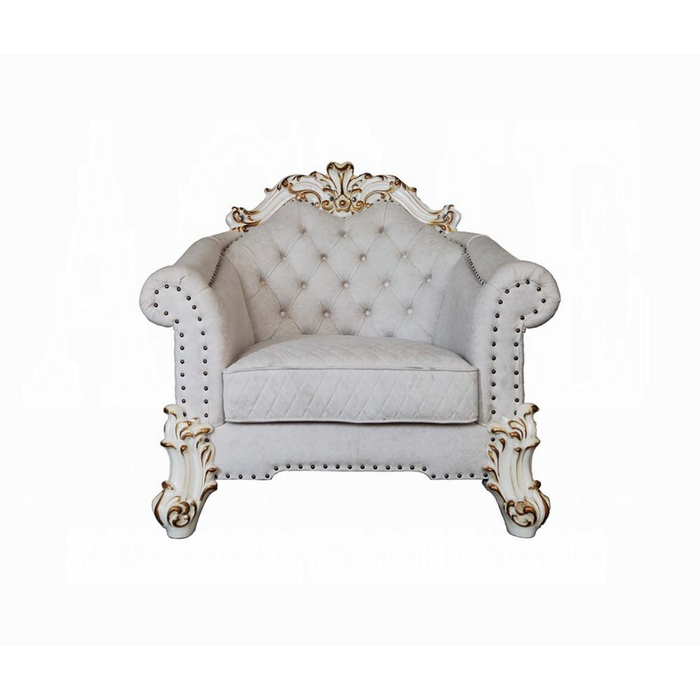 ACME Vendome II Chair W/2 Pillows - Bed & Sofa Hub