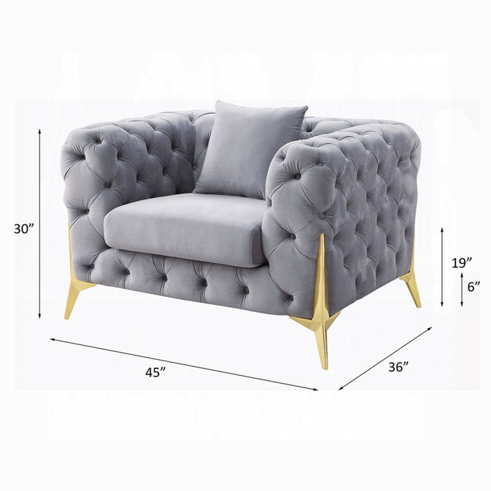 ACME Jelanea Chair W/Pillow - Bed & Sofa Hub