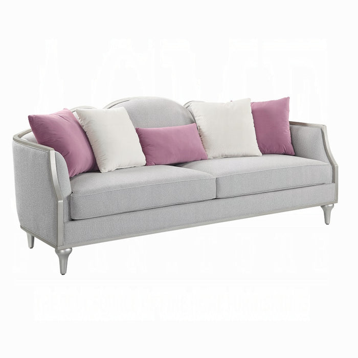 ACME Kasa Sofa W/5 Pillows - Bed & Sofa Hub
