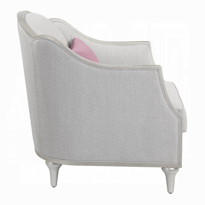 ACME Kasa Chair W/Pillow - Bed & Sofa Hub
