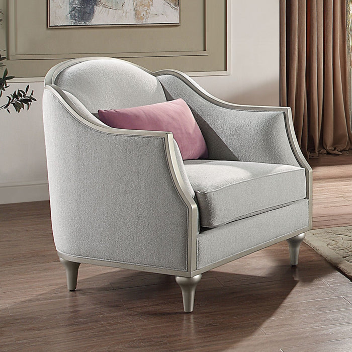 ACME Kasa Chair W/Pillow - Bed & Sofa Hub