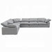 ACME Naveen Sectional Sofa W/6 Pillows - Bed & Sofa Hub