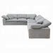ACME Naveen Sectional Sofa W/6 Pillows - Bed & Sofa Hub
