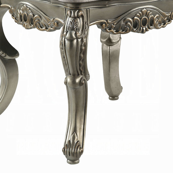 ACME Miliani End Table W/Marble Top - Bed & Sofa Hub