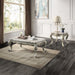 ACME Miliani End Table W/Marble Top - Bed & Sofa Hub