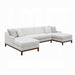 ACME Valiant Sectional Sofa W/4 Pillows - Bed & Sofa Hub
