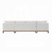 ACME Valiant Sectional Sofa W/4 Pillows - Bed & Sofa Hub