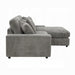 ACME Tavia Reversible Sectional Sofa W/6 Pillows - Bed & Sofa Hub