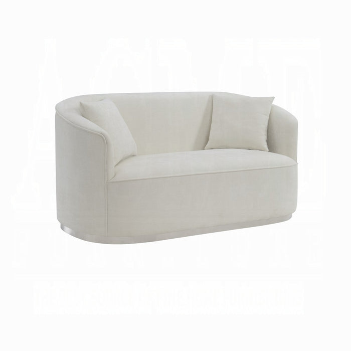 ACME Odette Loveseat W/2 Pillows - Bed & Sofa Hub