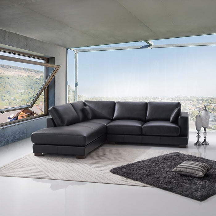 ACME Geralyn Sectional Sofa W/2 Pillows - Bed & Sofa Hub