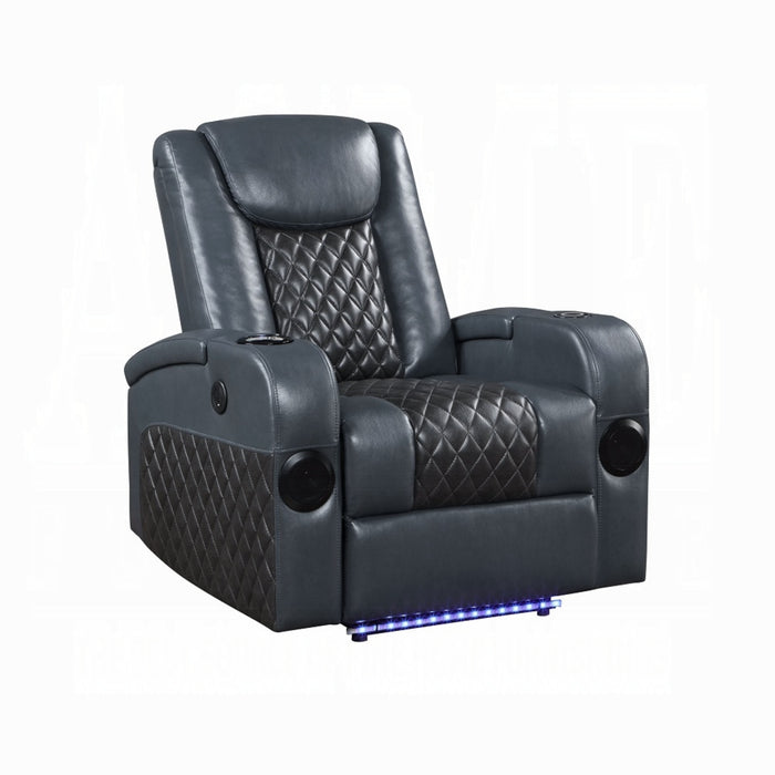 ACME Alair Power Motion Recliner W/Bluetooth, Wireless Charger & Cupholder - Bed & Sofa Hub