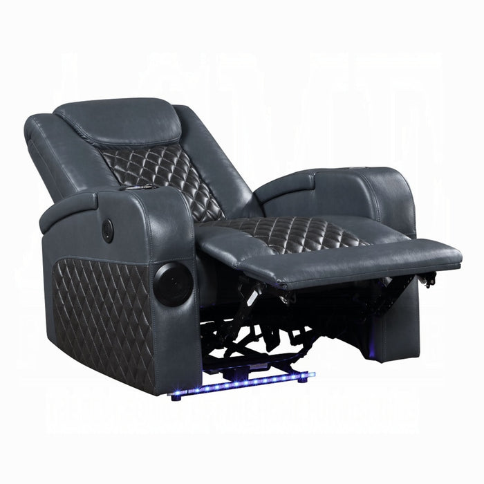 ACME Alair Power Motion Recliner W/Bluetooth, Wireless Charger & Cupholder - Bed & Sofa Hub