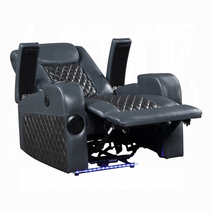 ACME Alair Power Motion Recliner W/Bluetooth, Wireless Charger & Cupholder - Bed & Sofa Hub