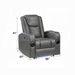 ACME Alair Power Motion Recliner W/Bluetooth, Wireless Charger & Cupholder - Bed & Sofa Hub