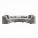 ACME Ivria Sectional Sofa W/9 Pillows - Bed & Sofa Hub