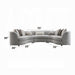 ACME Ivria Sectional Sofa W/9 Pillows - Bed & Sofa Hub