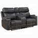 ACME Hirah Motion Loveseat w/Console & USB Port - Bed & Sofa Hub