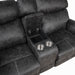 ACME Hirah Motion Loveseat w/Console & USB Port - Bed & Sofa Hub