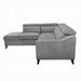 ACME Wrenley Sectional Sofa W/Sleeper & Storage - Bed & Sofa Hub