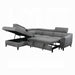 ACME Wrenley Sectional Sofa W/Sleeper & Storage - Bed & Sofa Hub