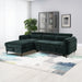 ACME Zadok Sectional Sofa W/Sleeper & Storage - Bed & Sofa Hub