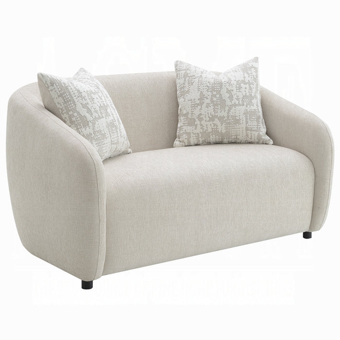 ACME Etienne Loveseat w/3 Pillows - Bed & Sofa Hub
