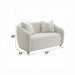 ACME Etienne Loveseat w/3 Pillows - Bed & Sofa Hub