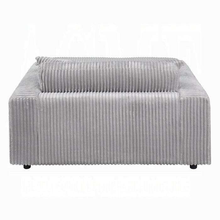 ACME Hilde Chaise w/2 Pillows - Bed & Sofa Hub