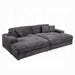 ACME Hilde Chaise w/2 Pillows - Bed & Sofa Hub